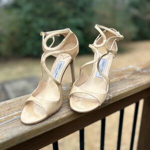【再出品】JIMMY CHOO CHERI MULE 40 Champagn Jimmy Choo | Shoes | Jimmy Choo Cheri Mule 4 Leather Sandal Gold